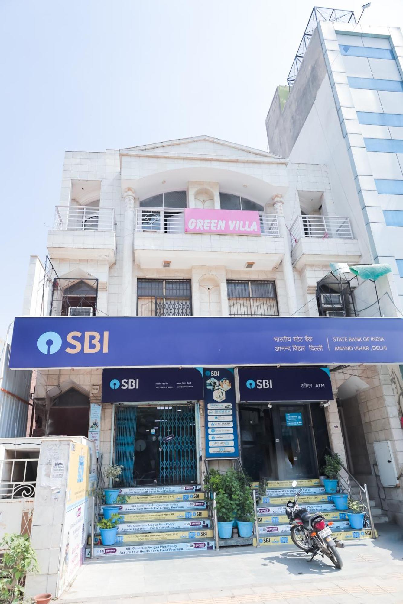 Hotel Green Villa - Near Anand Vihar Station 新德里 外观 照片